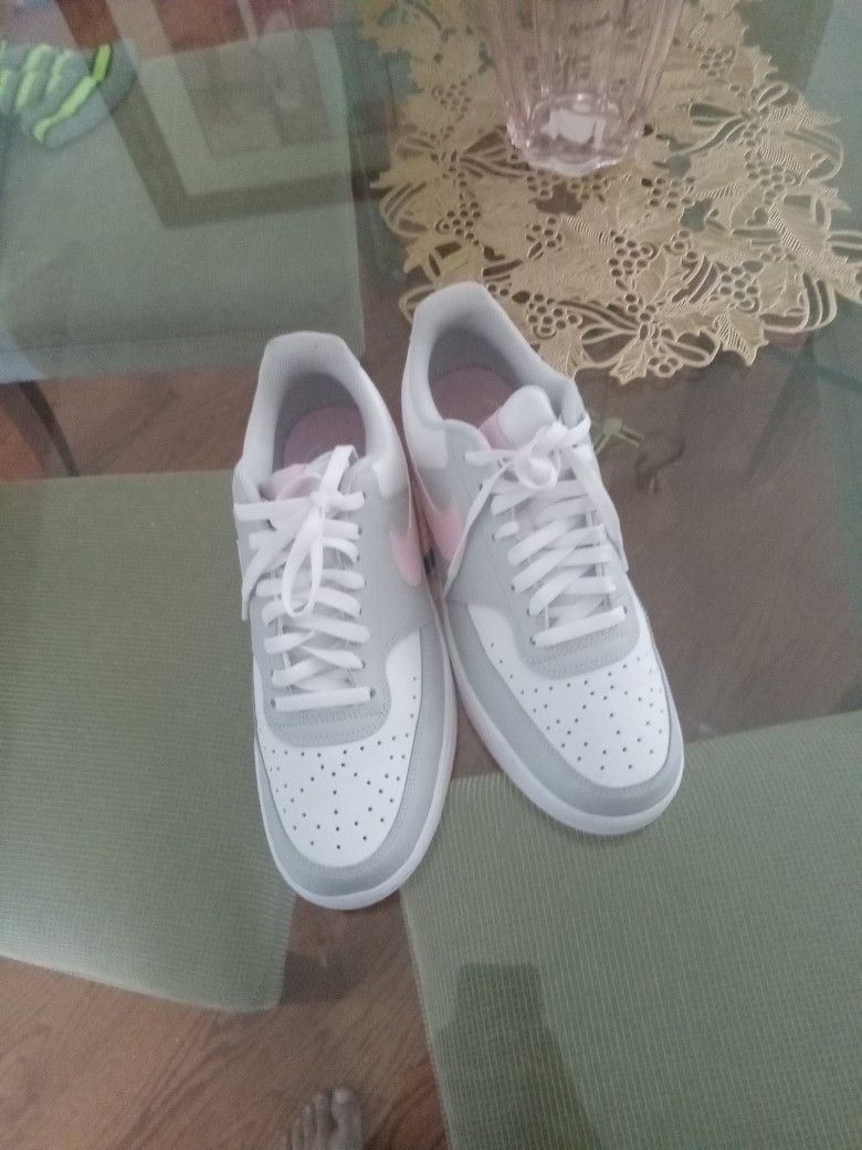 Nike Womens Court Vision Low Sneakers For Sale