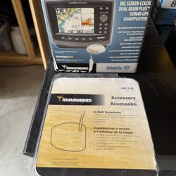 Humminbird Matrix 97 Combo Waterproof Fishfinder and Marine GPS Chartplotter