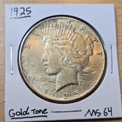 1925 Silver Peace Dollar