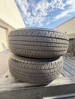 ST225/75/15 Goodyear Endurance 70-80% Tread (2)