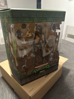TMNT SUPER 7 DONATELLO BRAND NEW NEVER OPENED .