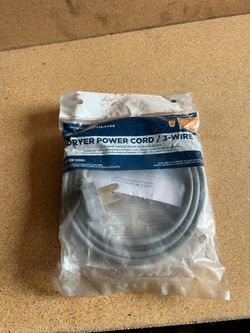 GE Dryer Power Cord 3-Wire 6ft 30A New