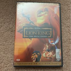 Disney The Lion King DVD Sealed
