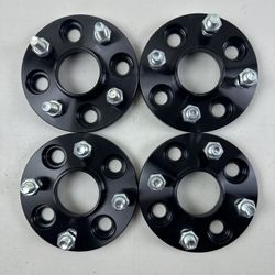 4x100 (4x3.94) Wheel Spacers 15mm Thick 12x1.5 Studs 56.1mm Bore Set of 4