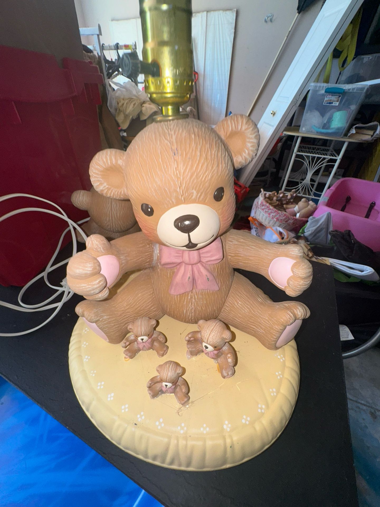 Vintage Ceramic Bear From 1970/80s Refurbished