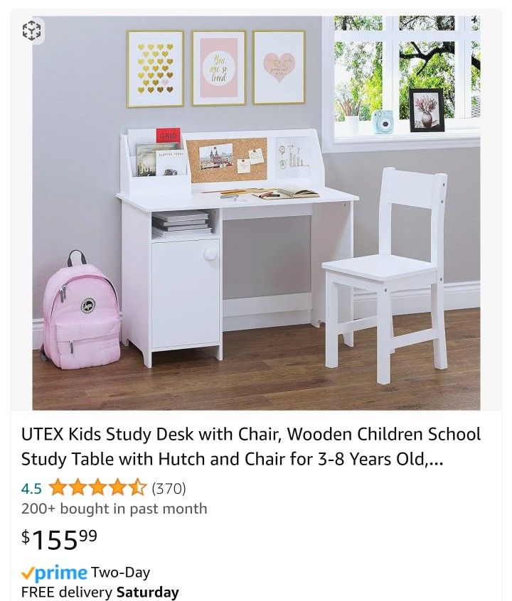 New Kid Desk W/ Chair