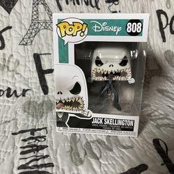 POP! The Nightmare Before Christmas - Jack Skellington #808 [Making Scary Face]