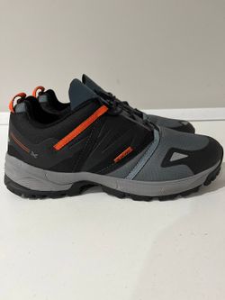 Hi-Tec Shoes Men’s 9  Trail Lite Grey Waterproof Techlite New Lace Up

