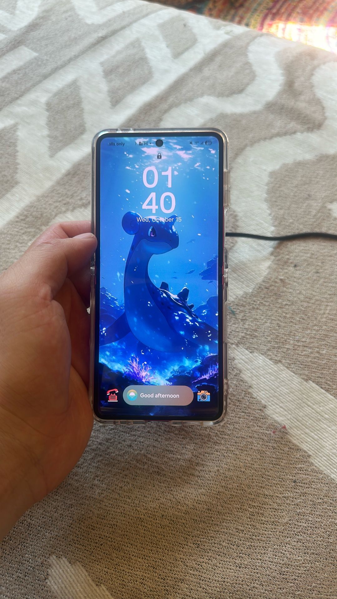 Excellent Condition Samsung Z Flip 7 With Wireless Charger
