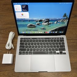 2020 MacBook Pro 13 inch Apple M1 Chip 8 Core 256GB SSD 8GB Ram Grey