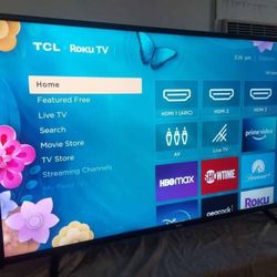 ✴️SMART  TV  TCL  75"  4K  ROKU   LED  HDR   DOLBY   VISION   FULL  UHD  2160p ✴️( NEGOTIABLE  ) ✴️FREE   DELIVERY ✴️