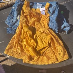 12M Yellow Dress