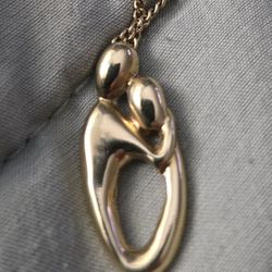 14kt Solid GOLD pendant (14KP)