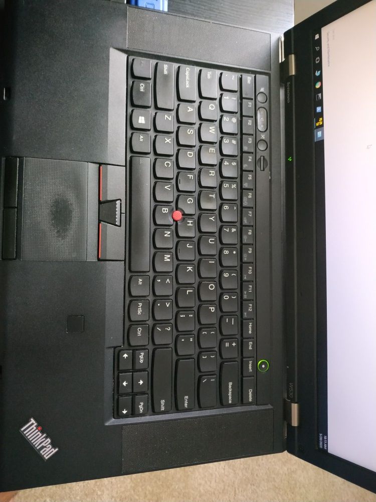 Lenovo laptop- intel i7 vpro-16gbRAM-2. 70ghz. Nvidia graphics, Windows 10, 500gb harddisk.