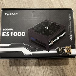 Pystar ES1000W 80 GOLD - PC modular ATX PSU