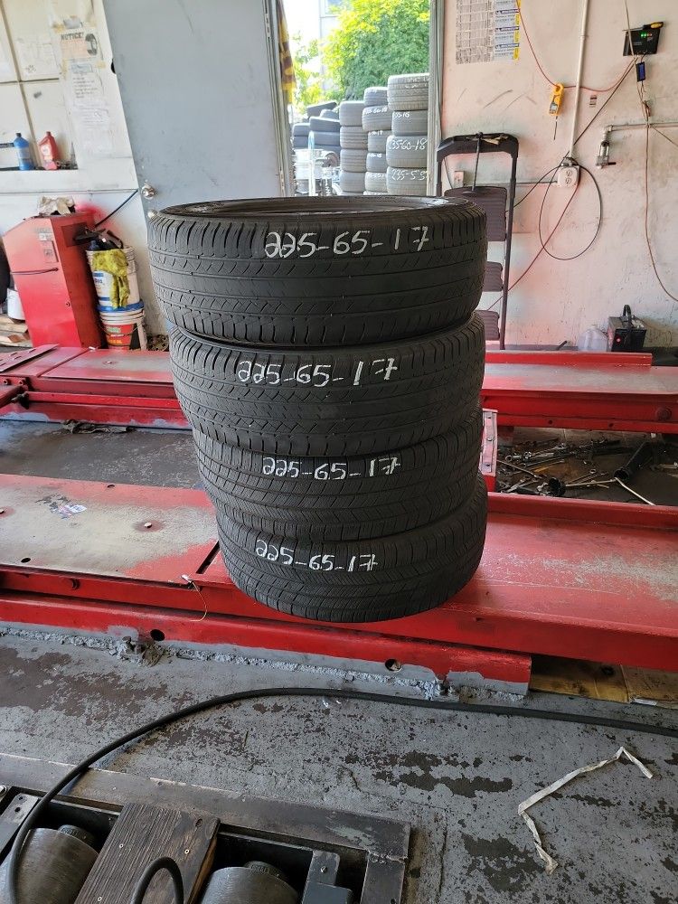 4 Used Tires (contact info removed) Excellent Condition