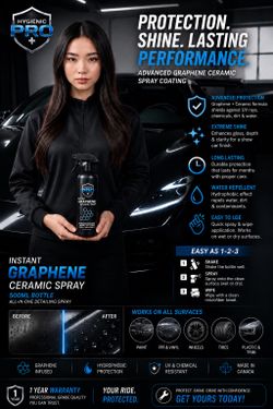 Car detailing graphene ceramic nano spray