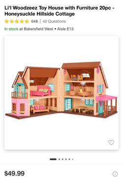 Li'! Woodzeez Toy House