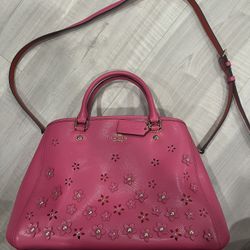 Coach Pink Tote Bag