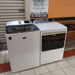 Maytag Smart Washer 5.3 Cf And Dryer 7.5 Cf