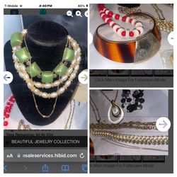 Beautiful Vintage Jewelry Whole Lot, Spring, TX Or Shipping . Dirt Cheap.fdss