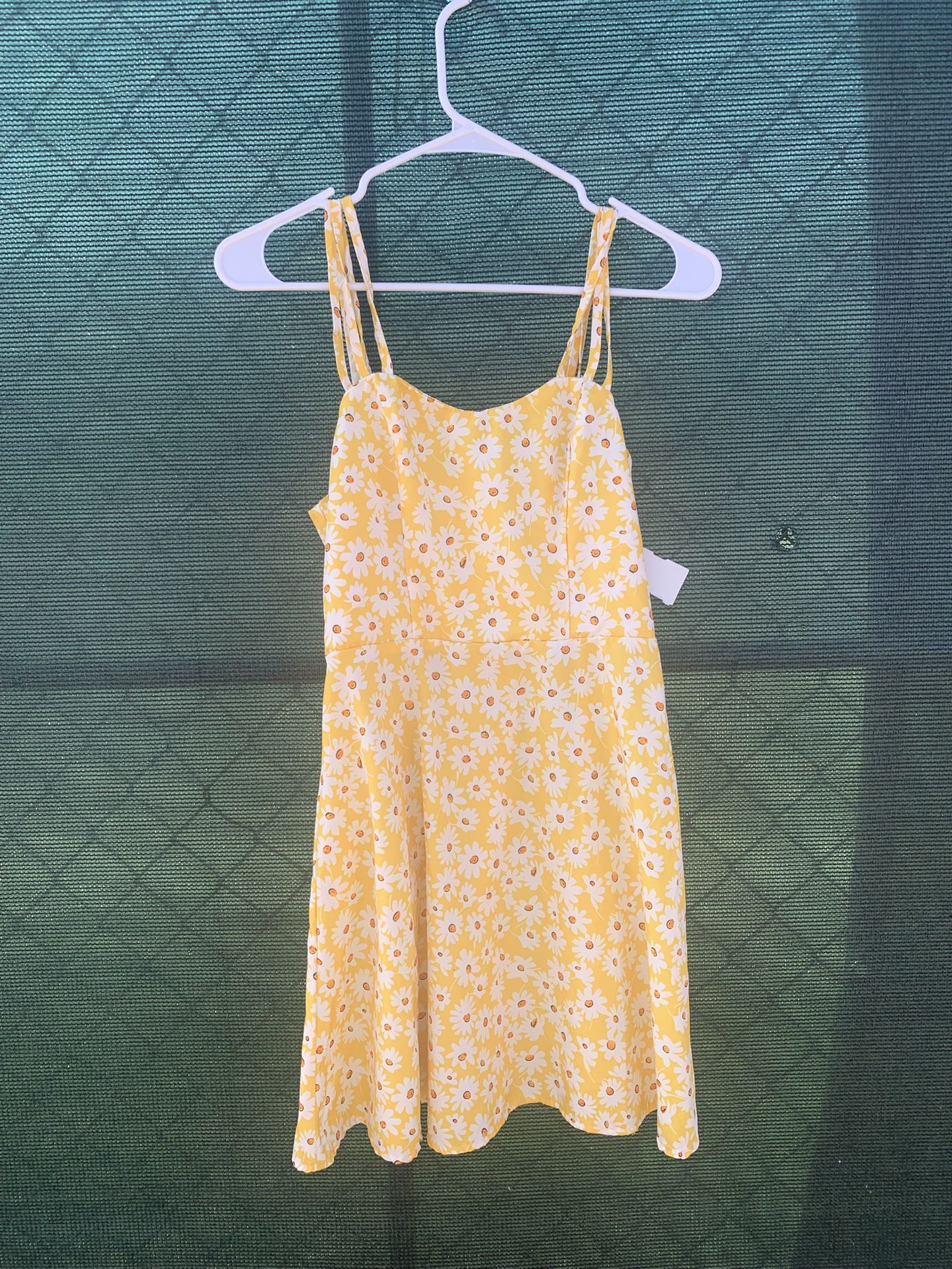 Small Yellow Daisy Dress
