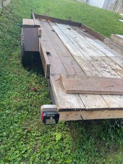 FLATBED TRAILER 14x5