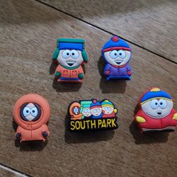 Lot Of 5 Croc Charms South Park 