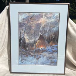 1993, Julie Kramer Cole Limited "Wakan Tanka" Print 188/1250 - Hand Signed