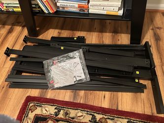 Twin size bed frame, metal