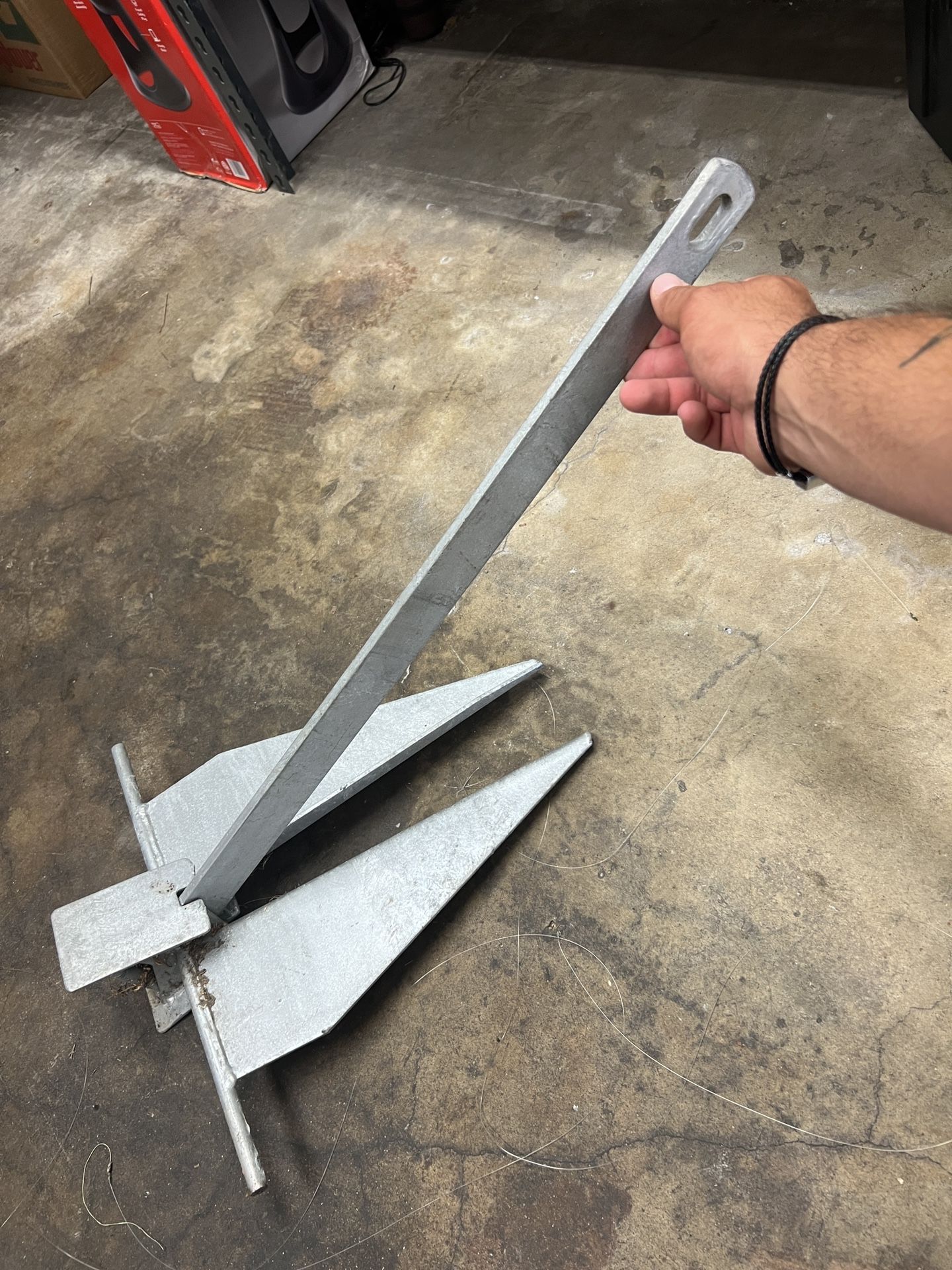 Fluke Anchor for Boat 10 LB