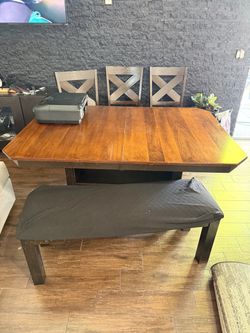 Free wood table