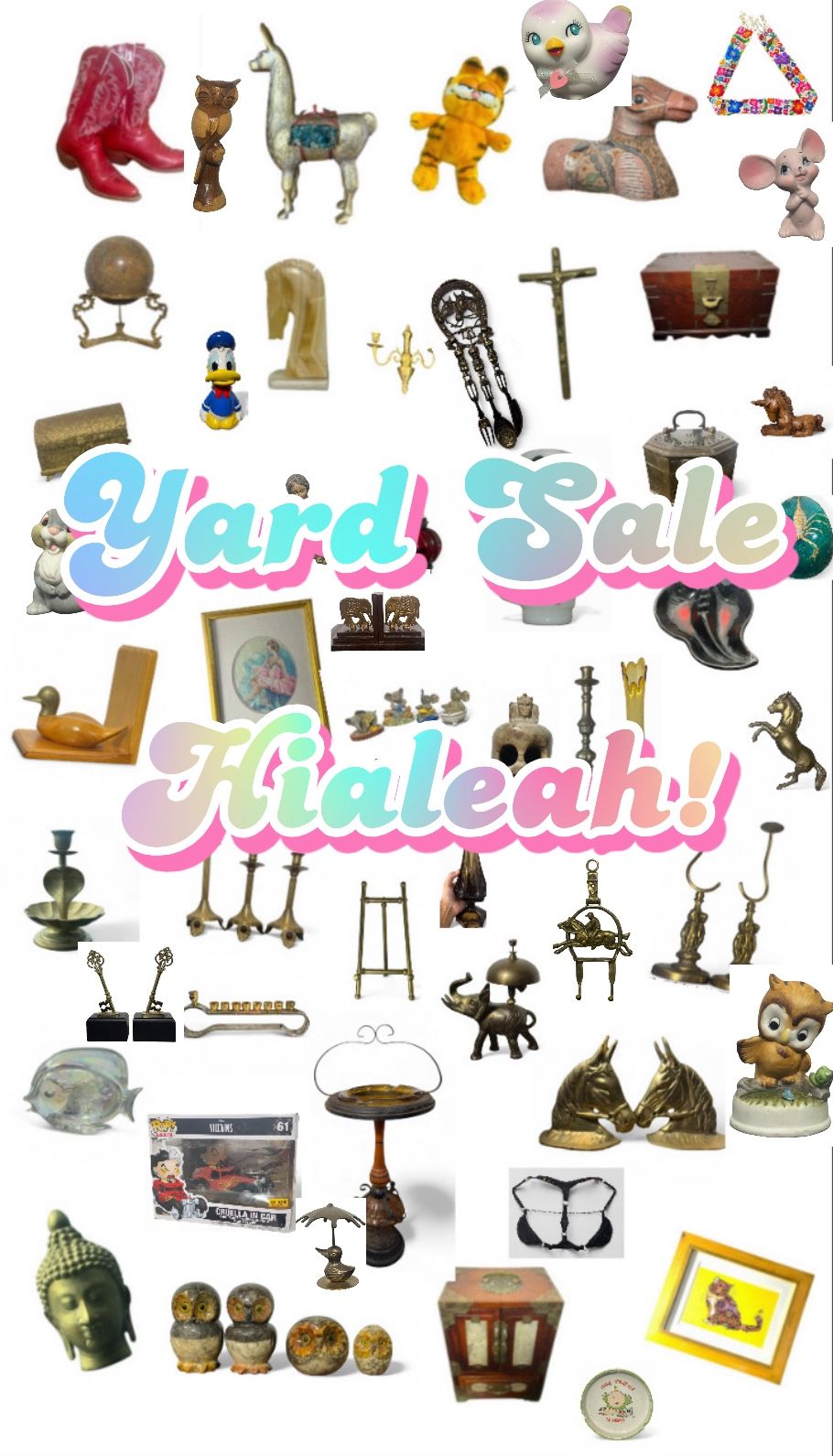 Yard Sale All Vintage & Antique Items Figurines, Paintings, Lamps , Sculptures, Clothing, Alabaster, Onyx, Glass, Brass, Bronze  Something For Everyon