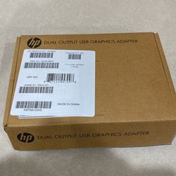 HP Dual Output USB Graphics Adapter