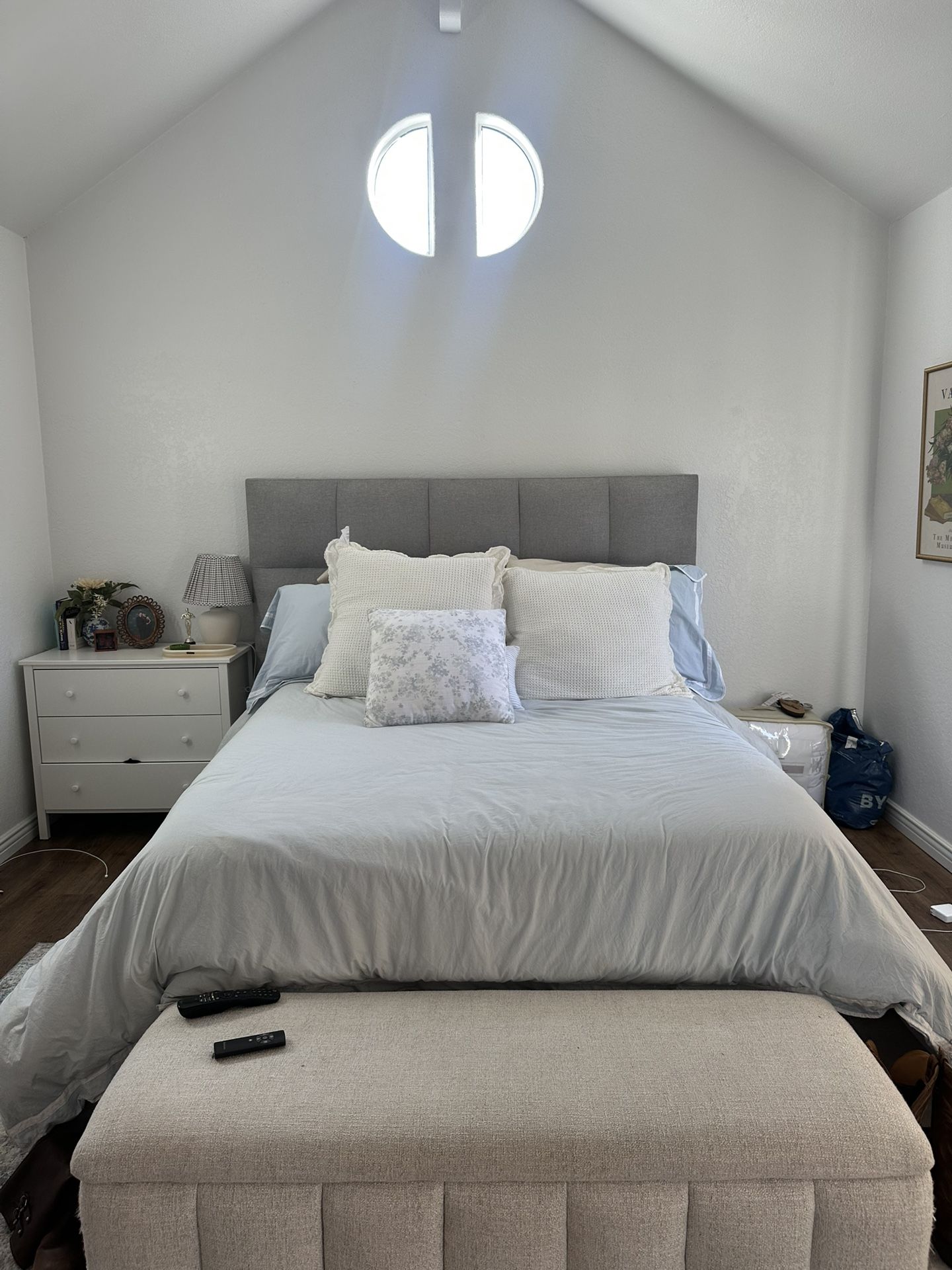 California King Bed Frame - Box Spring Included