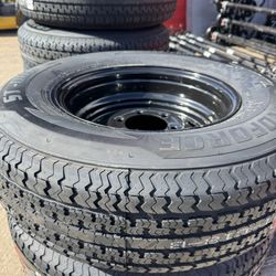 Wheels And Tires,225/75R15-6 Lugs-10 Ply