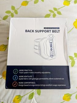 Faja Lumbar Ajustable: Cinturón de Soporte para la Zona baja de la Espalda y la Cintura
