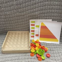 Lovevery wooden Mosaic Button Board