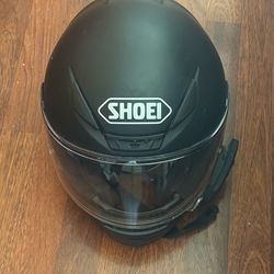 Motorcycle Helmet- Shoei RF-1200 XL with Bluetooth earpiece