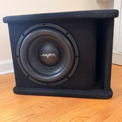Skar Audio Single 10" 1200W Loaded SDR Series Vented Subwoofer Enclosure | SDR-1X10D2