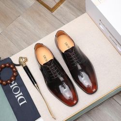 Dior CD Men’s Leather Shoes With Box 2026 New 