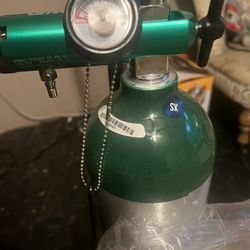 Oxygen Cylinder Systems Size E with Cart , New