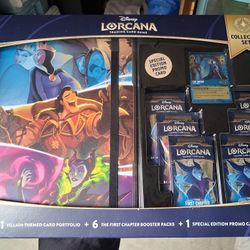 Disney Lorcana Premium Binder collection box 