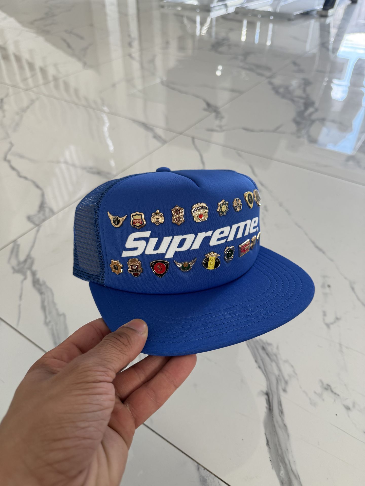 Supreme Pins Mesh Back 5-Panel