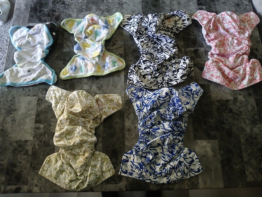 Kawaii Baby Cloth Diapers