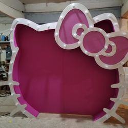 Hello Kitty Backdrop