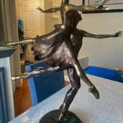 Mario Jason “Pas de Deux II” 28/30 Bronze Sculpture 