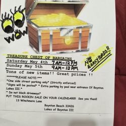 TREASURE CHEST OF BARGAINS