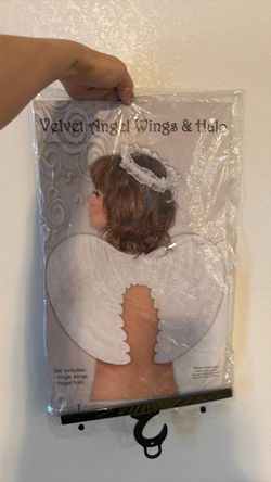 Halloween / Costume - Angel wings and halo