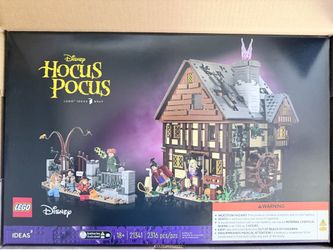 Lego hocus pocus Sanderson sisters cottage